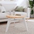 Tablero de mesa redondo madera maciza de pino Ø60x3