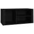 Mueble zapatero madera contrachapada negro 100x35x45