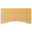 Tablero de escritorio de bambú 110x55x4 cm
