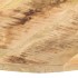 Superficie de mesa redonda madera maciza de mango 15-16 mm