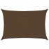 Toldo de vela HDPE marrón 160 g/m² 3x5