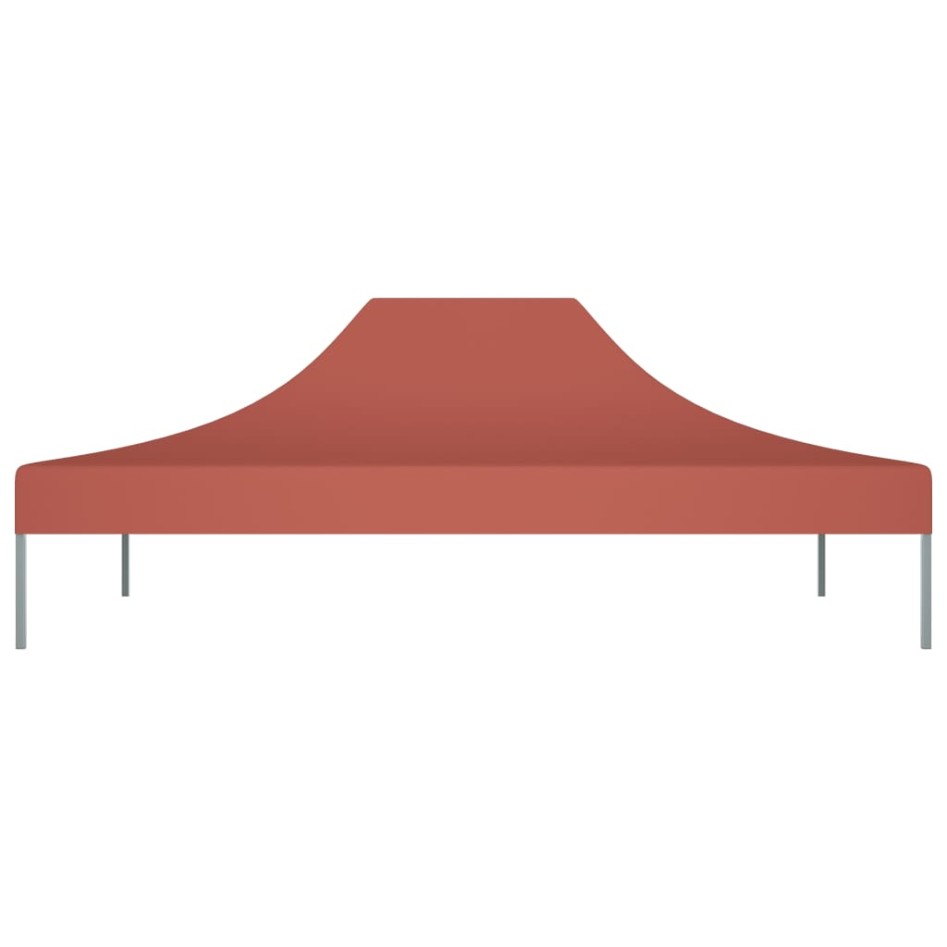 Techo de carpa para celebraciones terracota 4,5x3 m 270