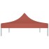 Techo de carpa para celebraciones terracota 4,5x3 m 270