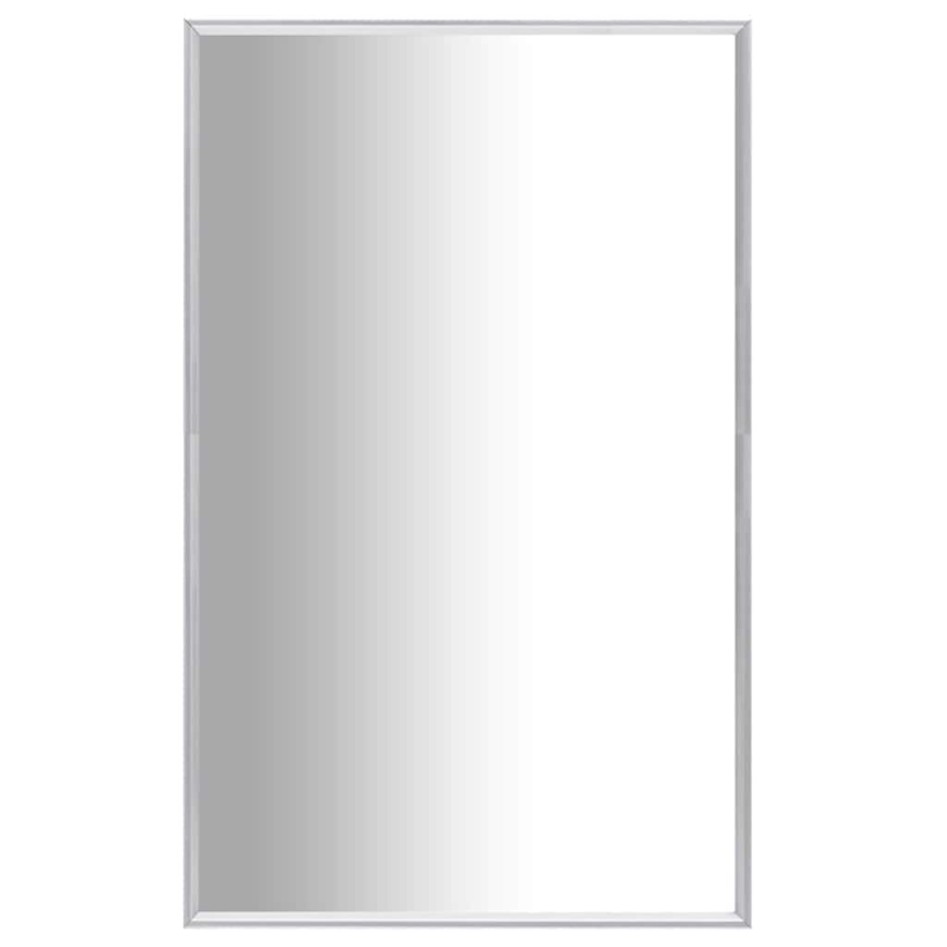 Espejo plateado 70x50