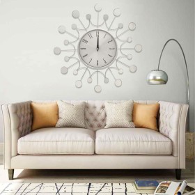 325165  Wall Clock Silver 40 cm