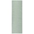 Alfombra de exterior de tejido plano turquesa 80x250