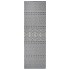 Alfombra de exterior de tejido plano rayas azules 80x250