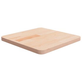Tablero de mesa cuadrada madera de roble sin tratar