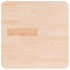 Tablero de mesa cuadrada madera de roble sin tratar