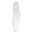 Espejo de pared dorado 60x25