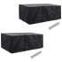Funda de muebles de jardín 2 uds set ratán 8 personas 10