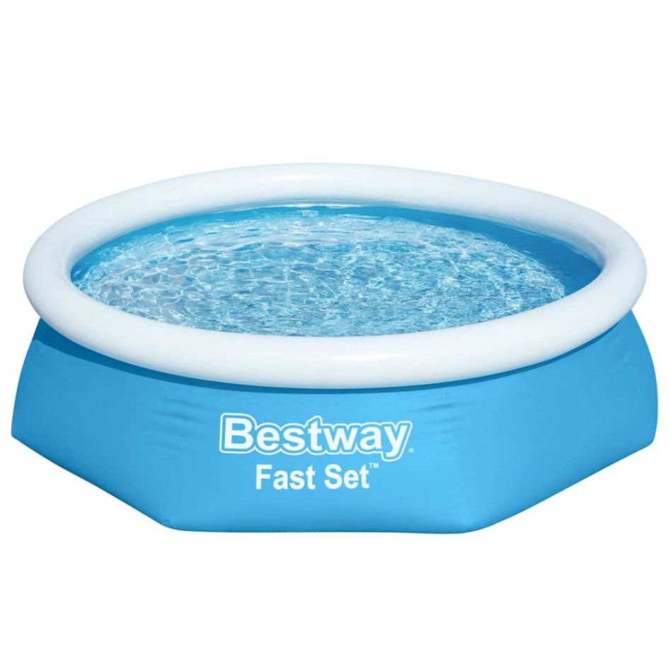 Bestway Piscina inflable redonda Fast Set 244x66