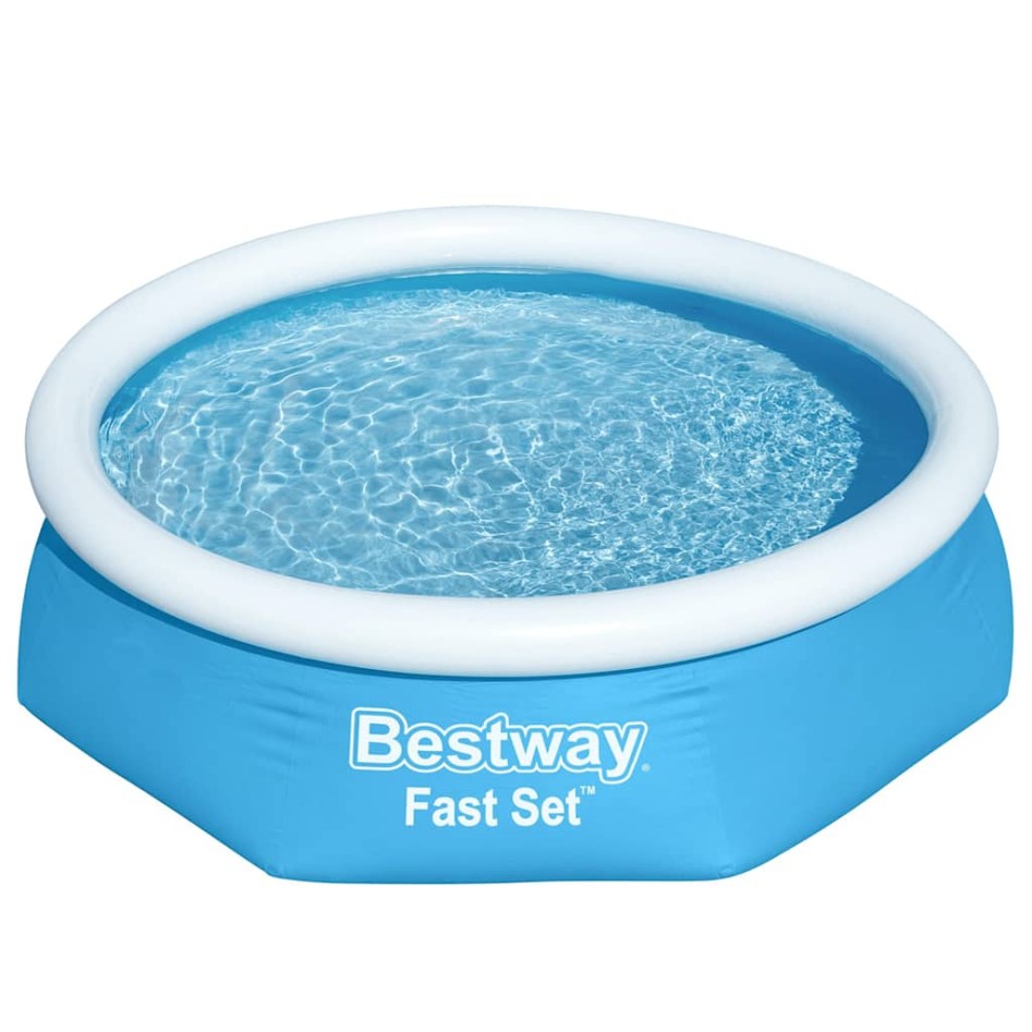 Bestway Piscina inflable redonda Fast Set 244x66