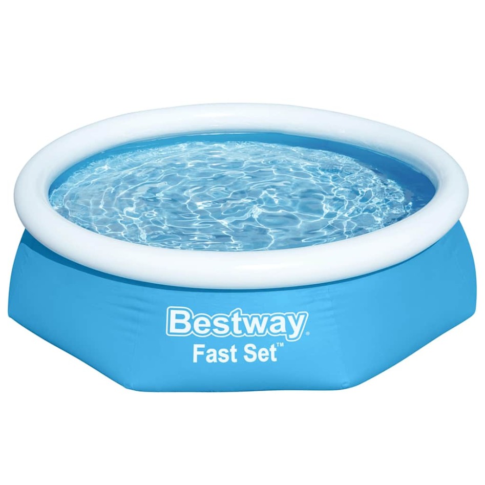 Bestway Piscina inflable redonda Fast Set 244x66