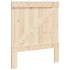 Cabecero de madera maciza de pino 90x104