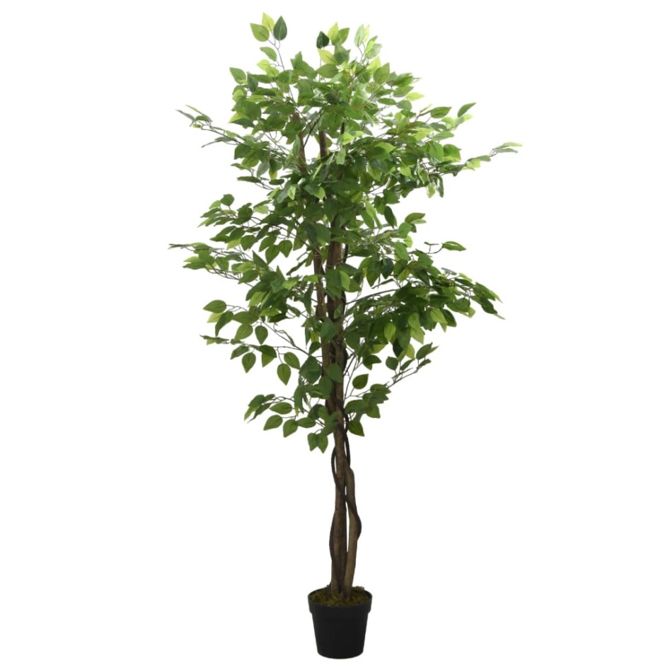 Ficus artificial con 378 hojas verde 80