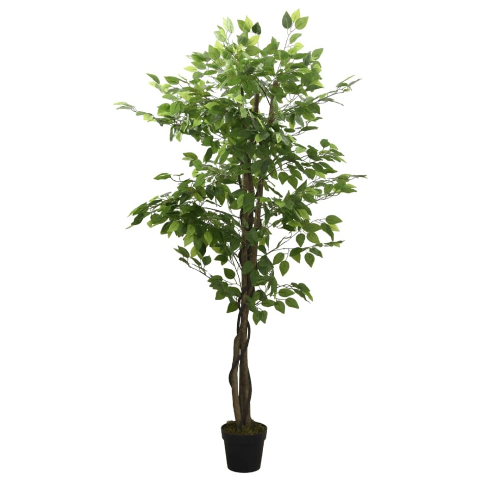 Ficus artificial con 378 hojas verde 80