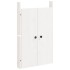 Puertas de cocina exterior madera maciza pino blanco 50x9x82