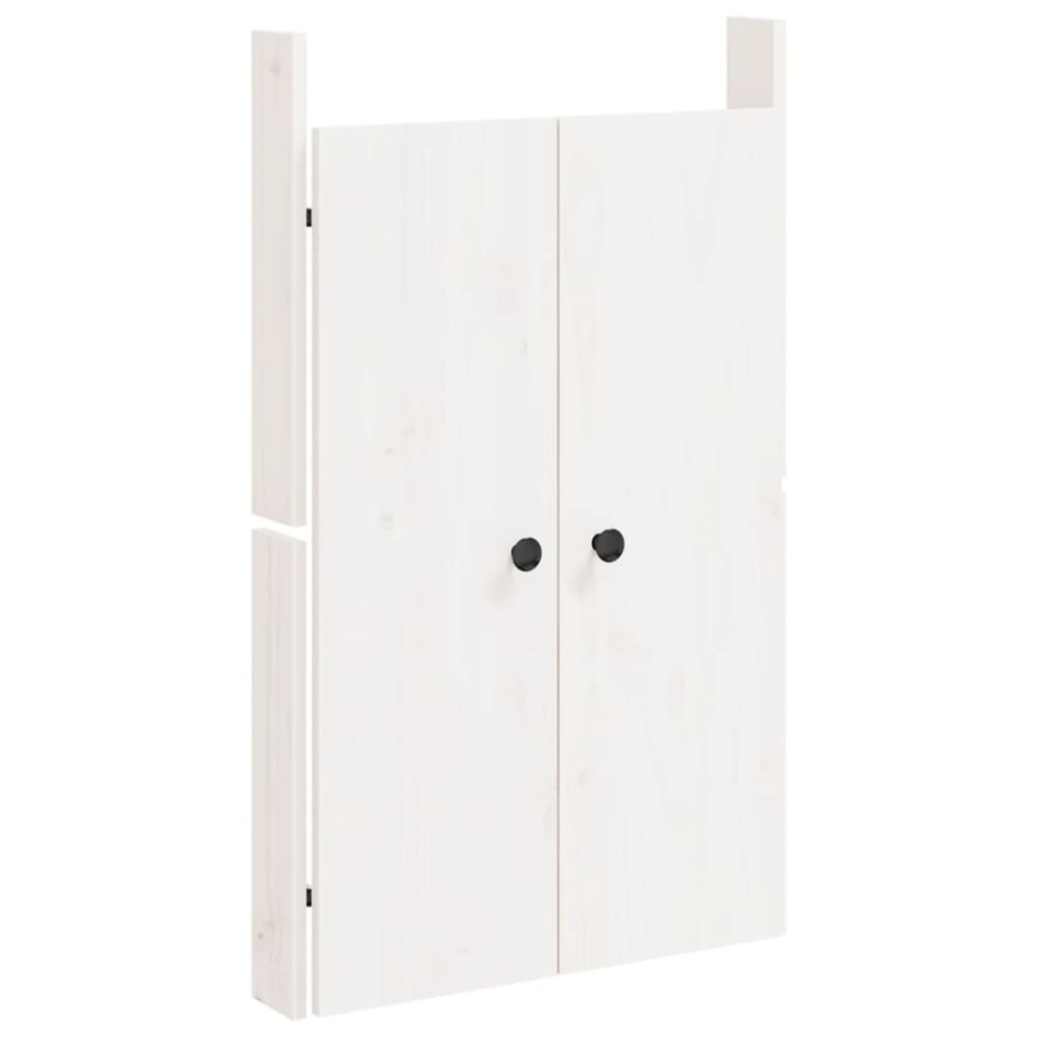 Puertas de cocina exterior madera maciza pino blanco 50x9x82