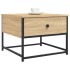 Mesa de centro madera de ingeniería roble Sonoma 51x51x40