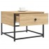 Mesa de centro madera de ingeniería roble Sonoma 51x51x40