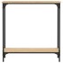 Mesa consola madera de ingeniería roble Sonoma 75x22,5x75