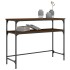 Mesa consola madera de ingeniería marrón roble 100x35,5x75