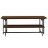 Mesa de centro madera contrachapada roble marrón 100x50x40