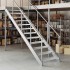 Peldaño de rejilla acero galvanizado 80x24x7
