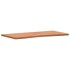 Tablero de escritorio madera maciza de haya 100x(45-50)x2,5