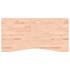 Tablero de escritorio madera maciza de haya 110x(50-55)x2,5
