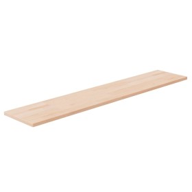 Tabla de estantería madera maciza roble sin tratar