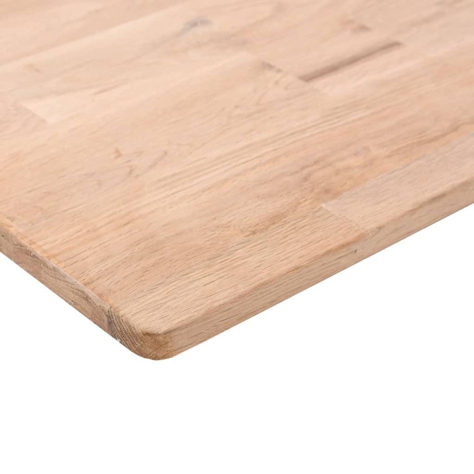 Tabla de estantería madera maciza roble sin tratar