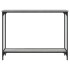 Mesa consola madera de ingeniería gris Sonoma 101x30,5x75