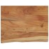 Estante pared rectangular madera acacia borde vivo 40x30x2,5