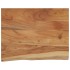 Estante pared rectangular madera acacia borde vivo 50x40x3,8