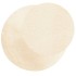Alfombra de pelo corto suave lavable HUARTE crema Ø 120