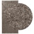 Alfombra pelo largo aspecto brillante ISTAN gris 100x200