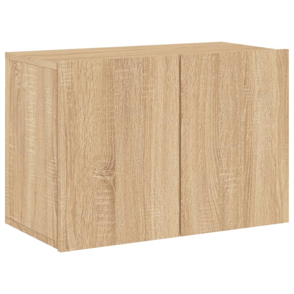 Mueble para TV de pared roble Sonoma 60x30x41