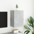 Mueble TV de pared madera ingeniería gris hormigón