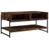 Mesa de centro madera contrachapada roble ahumado 90x50x45