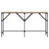 Mesa consola madera de ingeniería roble Sonoma 140x29x75