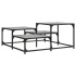 Mesa de centro madera de ingeniería gris Sonoma 87,5x87,5x40
