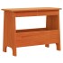 Banco de recibidor madera maciza pino marrón cera 60x28x45