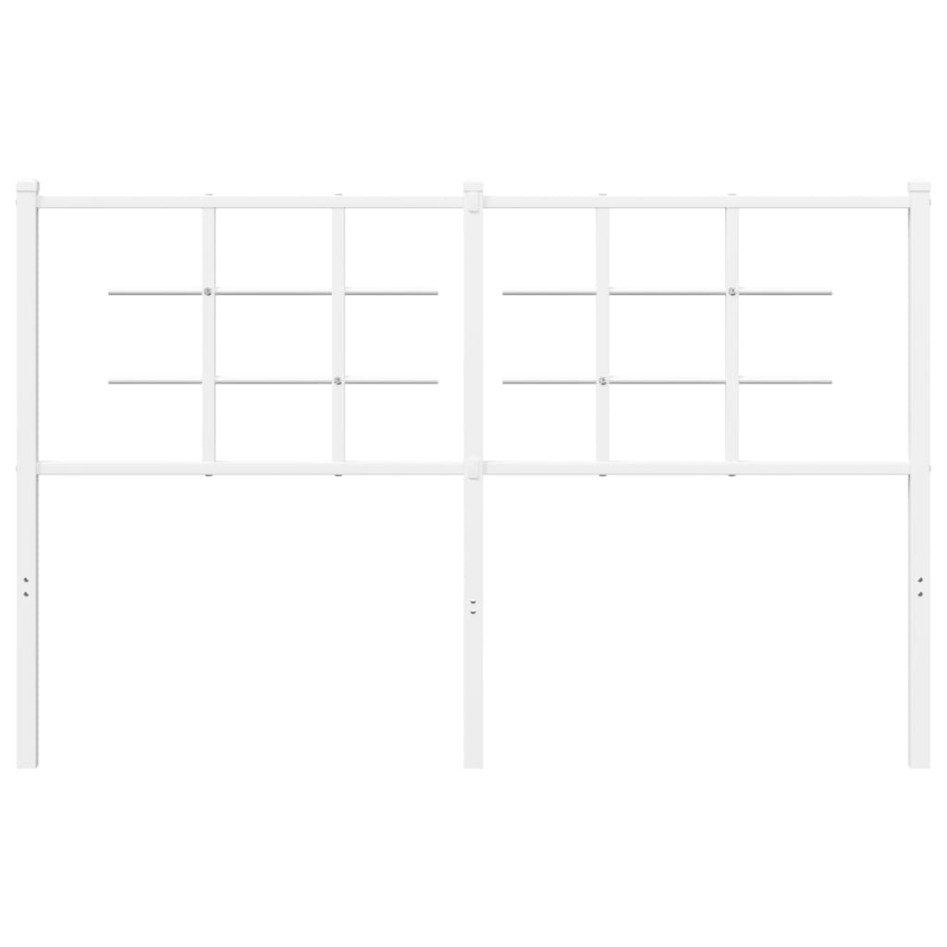 Cabecero de metal blanco 135