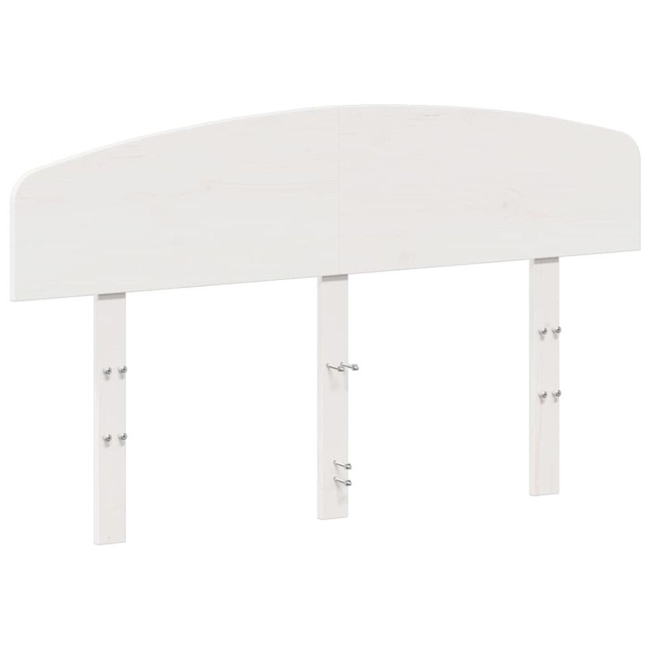 Cabecero de cama madera maciza de pino blanco 135