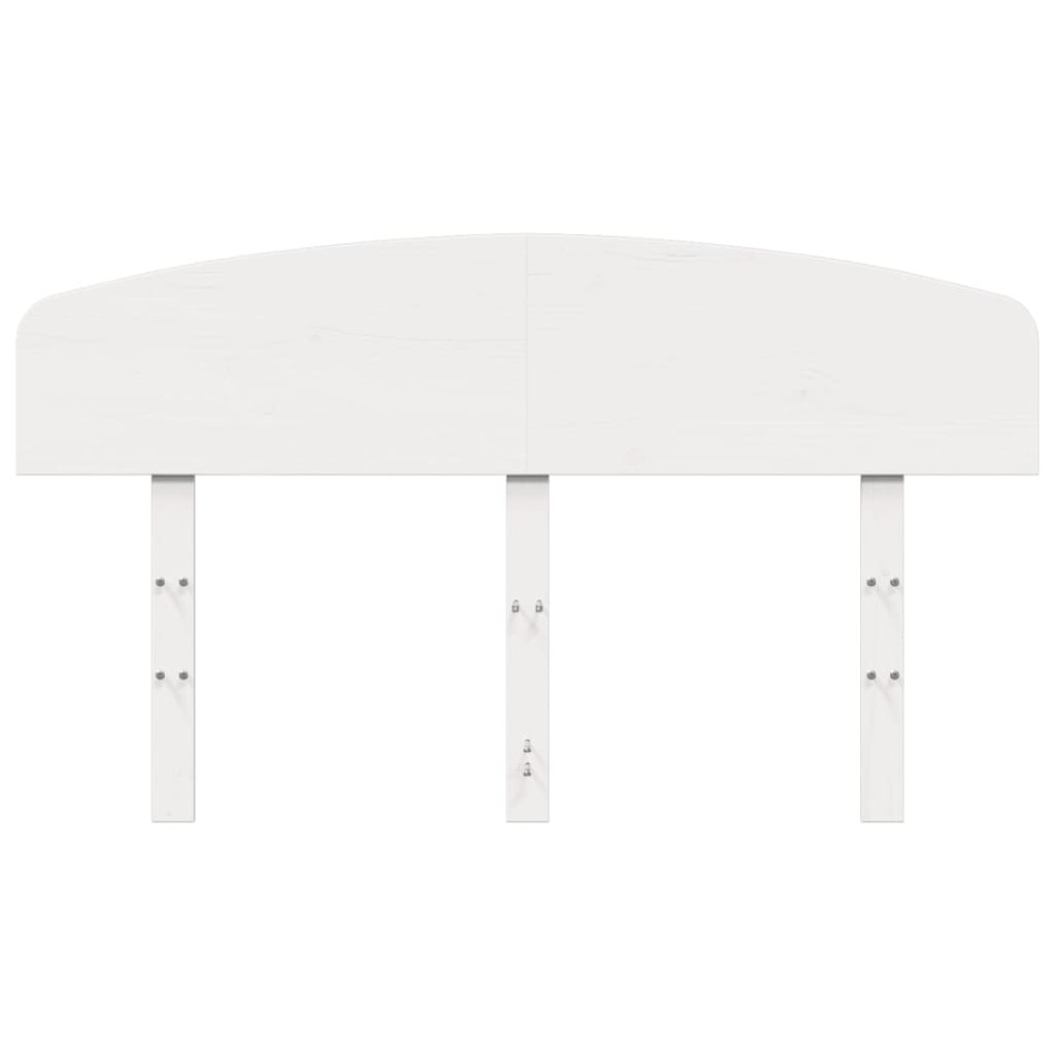 Cabecero de cama madera maciza de pino blanco 120