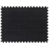 Baldosa de suelo de goma negro 12 mm 90x120