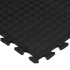 Baldosa de suelo de goma negro 12 mm 90x120