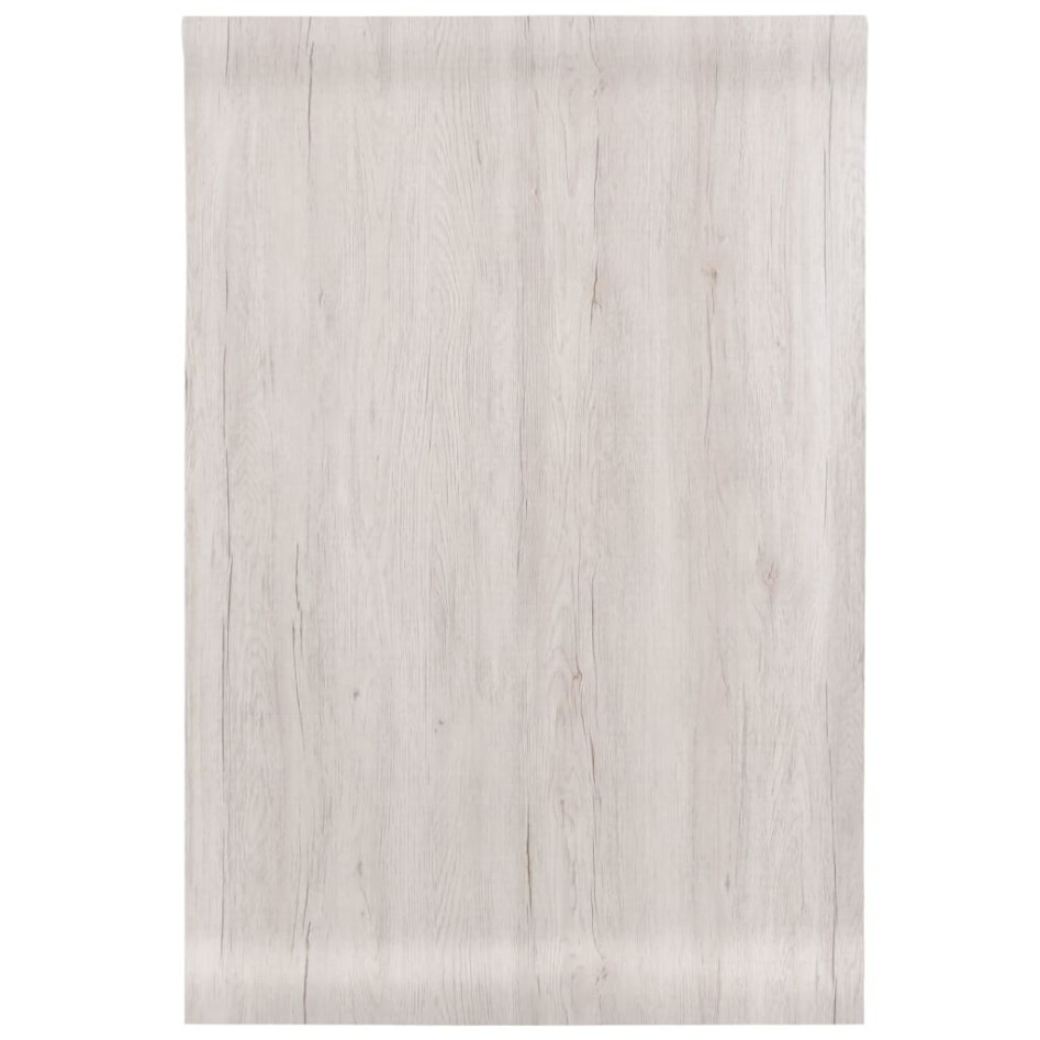 Pegatina de mueble autoadhesiva PVC aspecto madera 90x500